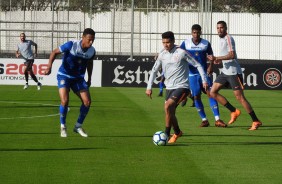 Marquinhos Gabriel também participou do jogo-treino contra o São Caetano, no CT