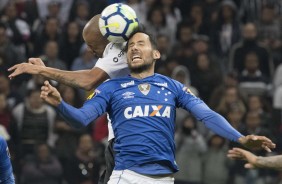 Roger passou em branco contra o Cruzeiro, em partida amistosa na Arena Corinthians