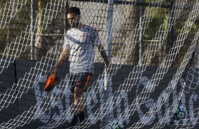 Clayson também participou do jogo-treino no CT