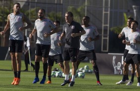 No CT Joaquim Grava, elenco treinou pela primeira vez após vitória contra o Botafogo