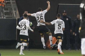 Rodriguinho marcou um golaço contra o Botafogo, na Arena Corinthians