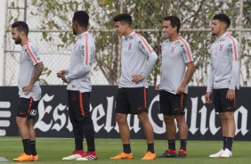 Jogadores se preparam para encarar o Cruzeiro, pelo Campeonato Brasileiro