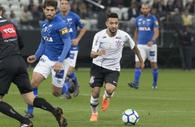 Clayson voltou a jogar aps leso; Jogador foi titular contra o Cruzeiro, na Arena Corinthians