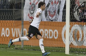 Romero desencantou e anotou dois gols contra o Cruzeiro, na partida da Arena Corinthians