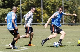 Corinthians treinou no CT do Brasiliense, para o jogo contra o Vasco, no domingo