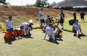 Elenco fez o último treino antes do jogo contra o Vasco no CT do Brasiliense