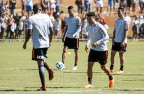 Em Braslia, elenco treina no CT do Brasiliense, para o jogo contra o Vasco