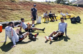 Jogadores treinaram na manh deste sbado no CT do Brasiliense