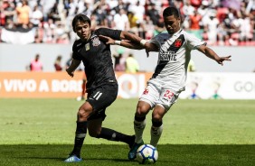 O atacante paraguaio Romero brilhou na vitória por 4 a 1 contra o Vasco
