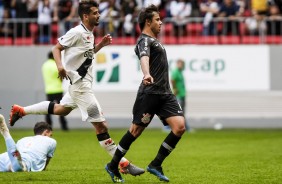 Romero fez hat-trick no jogo contra o Vasco, pelo Campeonato Brasileiro