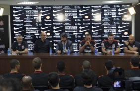 Equipe de vôlei do Corinthians para temporada 2018 foi oficialmente apresentada