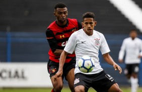 Fessin durante jogo contra o Sport, pelo Brasileirão sub-20