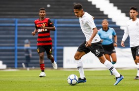 O jovem Fessin no jogo contra o sport, pelo Brasileirão sub-20
