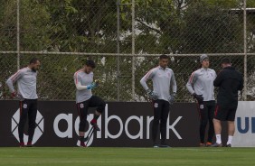 Último treino do Corinthians antes de enfrentar a Chapecoense, pela Copa do Brasil