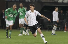 Araos entrou no segundo tempo do jogo contra a Chapecoense, pela Copa do Brasil