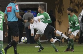 Romero foi caado em campo contra a Chapecoense, pela Copa do Brasil