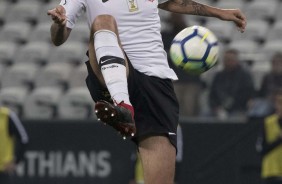 Pedro Henrique está suspenso para a próxima partida do Corinthians, pelo Brasileirão