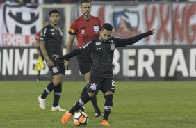 Clayson em partida diante o Colo-Colo, no Chile