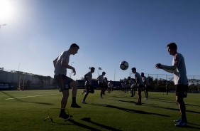 Elenco se reapresentou aps derrota para o Colo-Colo