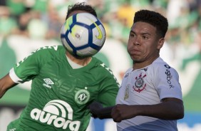Marquinhos Gabriel foi titular contra a Chapecoense, pelo Brasileiro, na Arena Condá