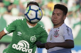 Marquinhos Gabriel foi titular contra a Chapecoense, pelo Brasileiro, na Arena Cond