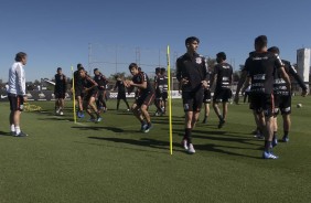 Treinamento no CT Joaquim Grava para o jogo contra a Chapecoense, agora pelo Brasileiro 2018