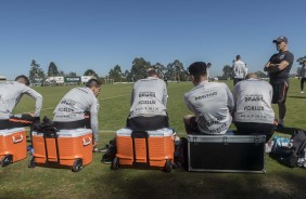 Timão já treina em Chapecó para duelo contra a Chapecoense, pela Copa do Brasil