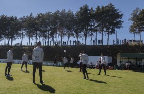 Treino em Chapec para jogo decisivo contra a Chapecoense, pela Copa do Brasil