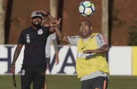 Emerson Sheik treinando pela ltima vez em Chapec