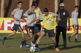 Osmar Loss comandou o ltimo treino da equipe antes do duelo contra a Chapecoense