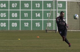 Walter no treino em Chapec, o ltimo antes do contra a Chapecoense, pela Copa do Brasil