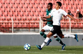 Fessin no empate contra o Palmeiras, pelo Brasileiro Sub-20