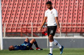 Nathan marcou mais uma vez contra o Palmeiras, pelo Brasileiro Sub-20