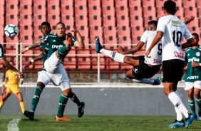 Pelo Brasileiro Sub-20, Nathan anotou um golaço contra o Palmeiras