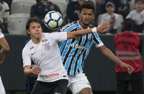 Romero durante jogo contra o Grmio, na Arena Corinthians, pelo Brasileiro