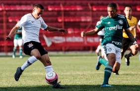 Janderson durante derrota para o Palmeiras, pelo Paulista Sub-20