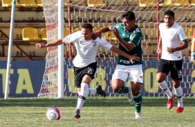 Jordan na amarga derrota para o Palmeiras, pelo Paulista Sub-20