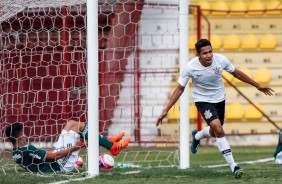 Fessin anotou o único gol do Corinthians contra o Palmeiras, pelo Paulista sub-20