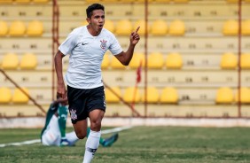 Fessin marcou para o Corinthians contra o Palmeiras, pelo Paulista sub-20