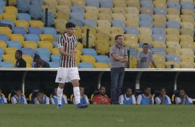 Osmar Loss comandou o time na derrota para o Fluminense, no Marcanã