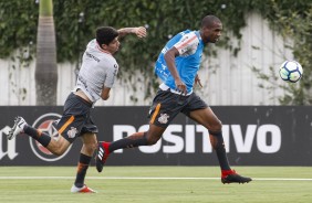 O treinamento tem como foco o jogo contra o Paraná, neste sábado.