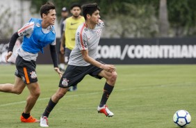 O treinamento tem como foco o jogo contra o Paran, neste sbado.