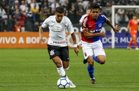 Pedrinho durante o jogo contra o Paran Clube