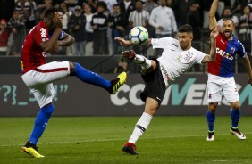 Pedro Henrique durante jogo contra o Paran, na Arena Corinthians