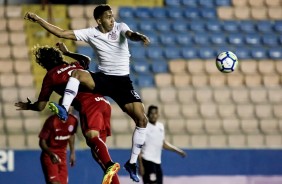 Fessin durante vitória por 2 a 0 sobre o Internacional, pelo Brasileiro sub-20