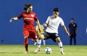 Fabrício Oya foi autor de um dos gols de hoje na vitória contra o Internacional