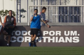 Jogadores treinaram na tarde desta tera-feira no CT