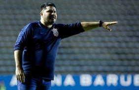 O técnico Eduardo Barroca mandou a campo força máxima contra o Internacional, pelo Brasileiro sub-20