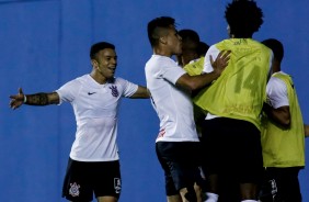 Oya e Bilu marcaram os gols da vitória para o Timão sobre o Internacional, pelo Brasileiro sub-20