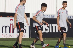 O treinamento tem como foco a partida decisiva contra o Colo-Colo nesta quarta-feira.